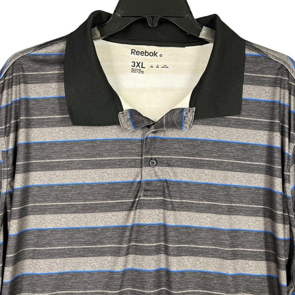 Reebok Polo Shirt Mens‎ 3XL Golfcore Performance Smart Casual Modern Essential